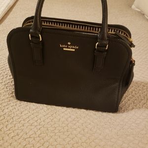 Kate Spade Black Handbag (11" wide 8" tall)